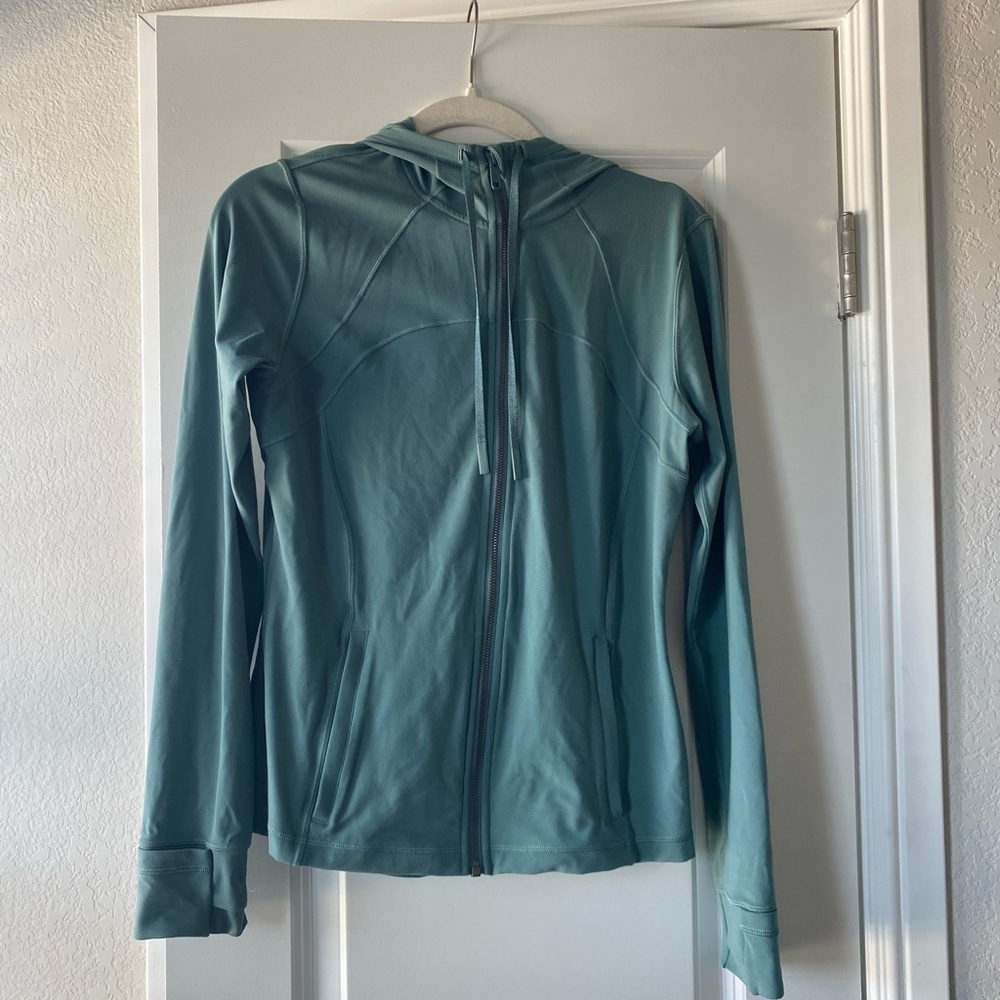 Lululemon Tidal Teal Hooded Define Jacket